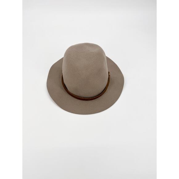 Rag & Bone Gray Floppy Brim Felted Wool Fedora Hat Size Large main image 10